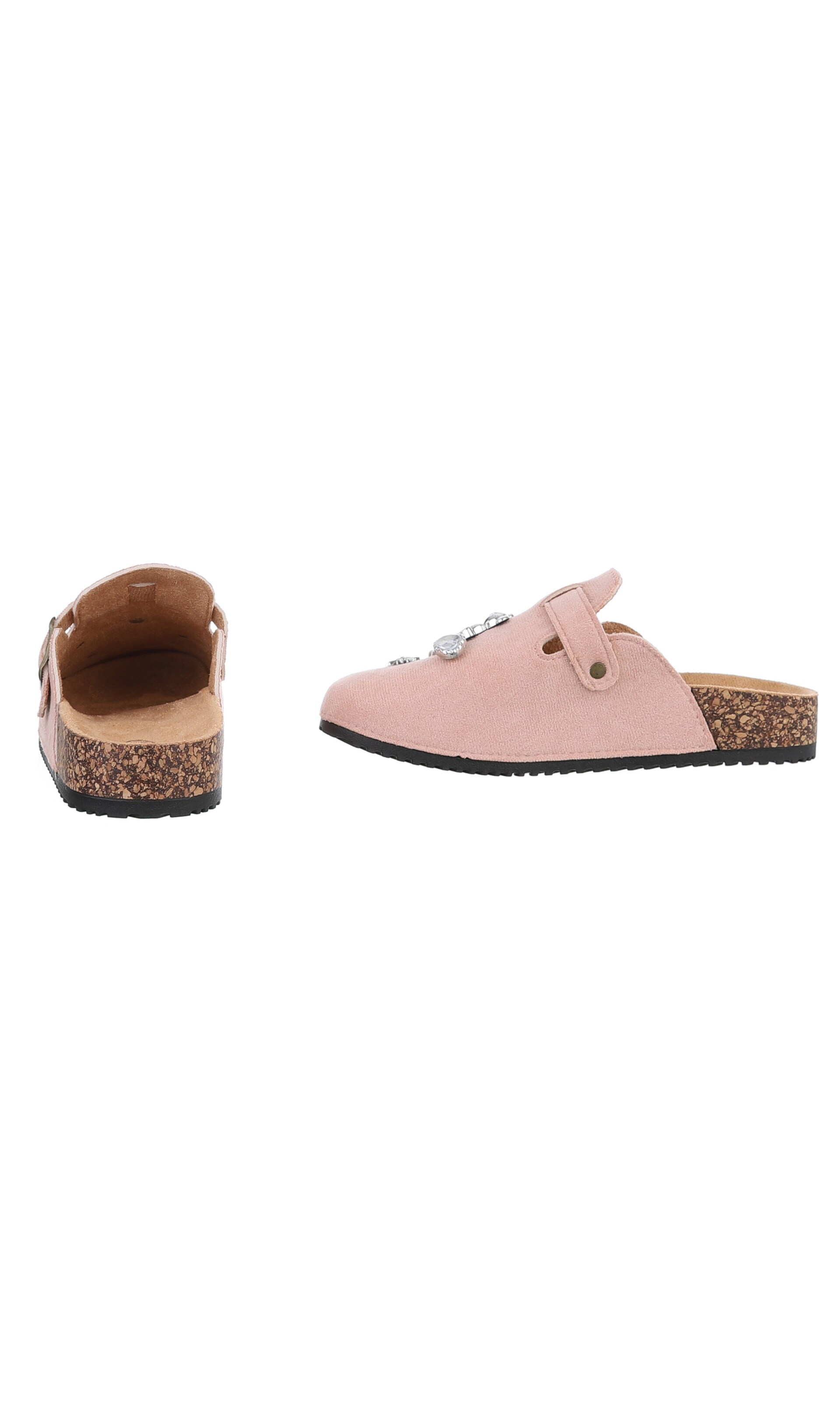 Ital-Design Pantolette in Pink
