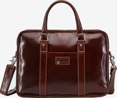 Jekyll & Hide Oxford Aktentasche RFID Leder 39 cm Laptopfach in kastanienbraun, Produktansicht