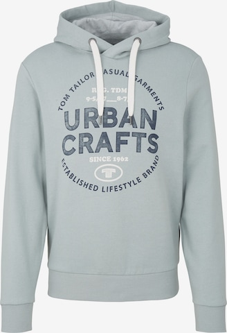 TOM TAILOR Sweatshirt in Blauw: voorkant