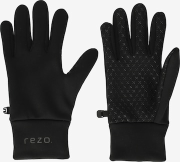 Rezo Handschuhe 'Kriver' in Schwarz: Vorderseite