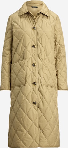 Manteau mi-saison Lauren Ralph Lauren en beige : devant