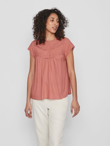 VILA Blouse in Rood: voorkant