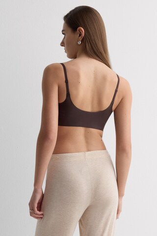 INTIMISSIMI Bralette Bra 'Eri' in Brown