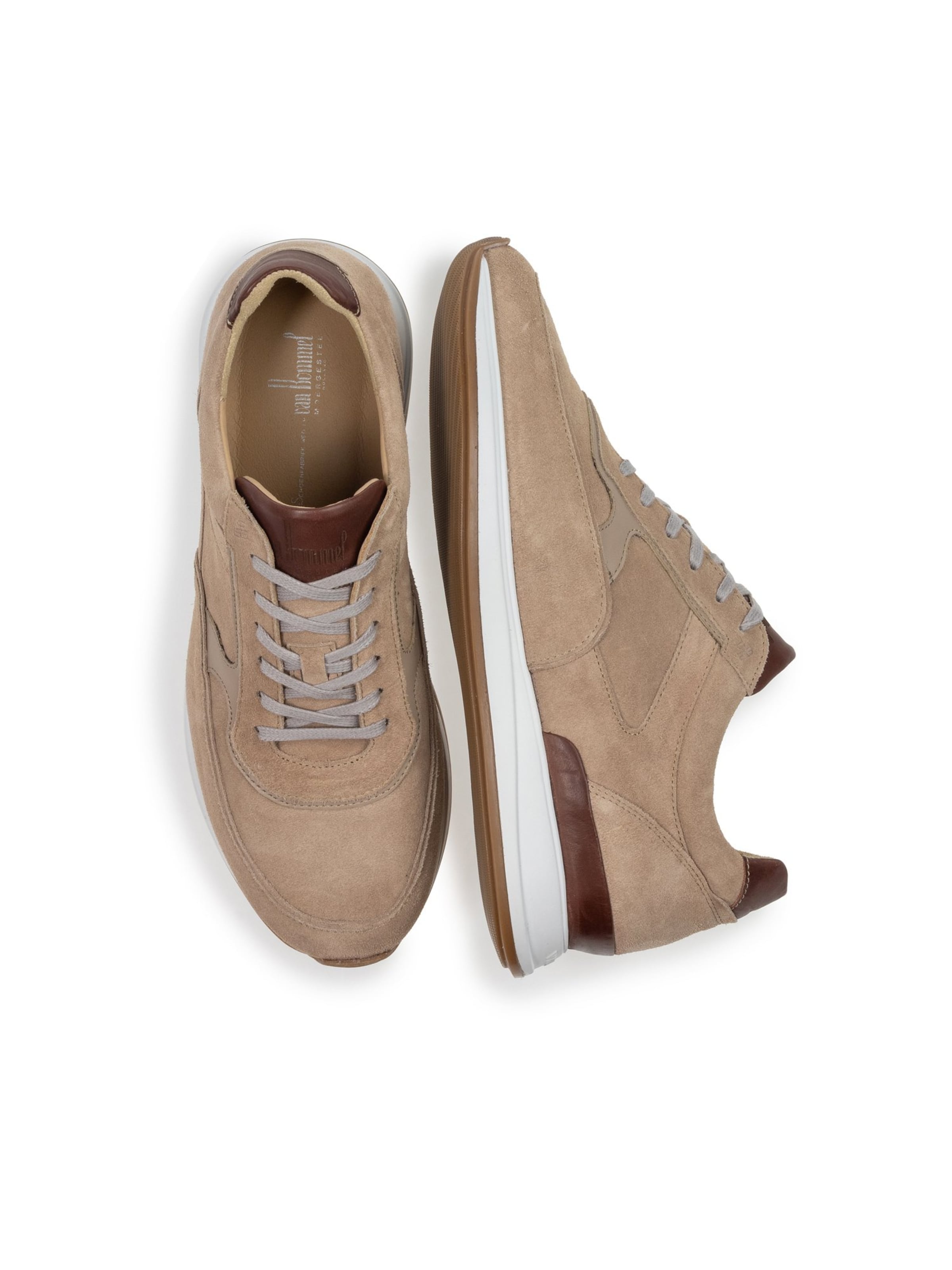 Floris van Bommel Sneakers laag 'Libra 05' in Beige