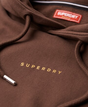 Sweat-shirt Superdry en marron