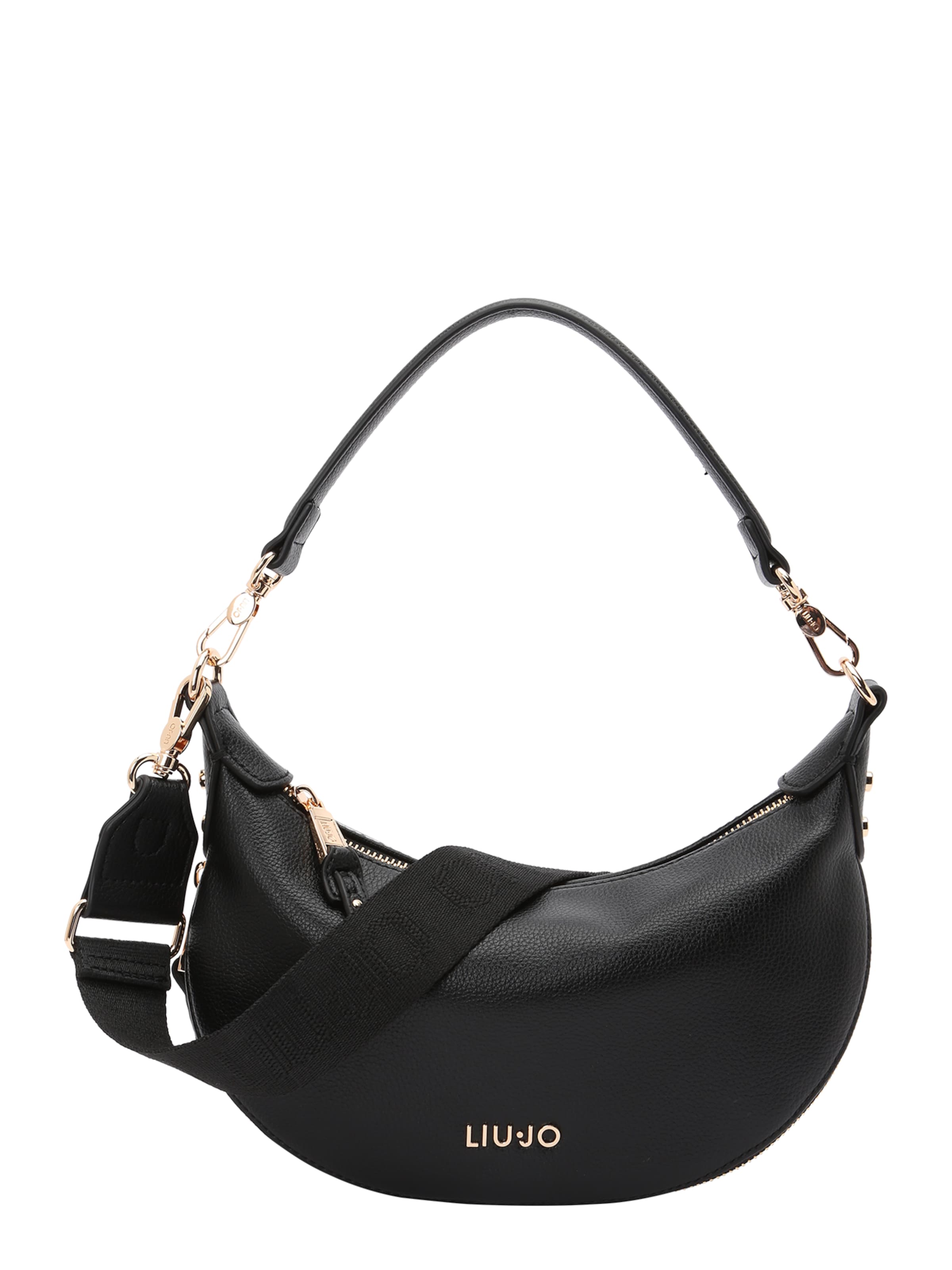 Borsa a spalla 'Kaliska' di Liu Jo in nero: frontale