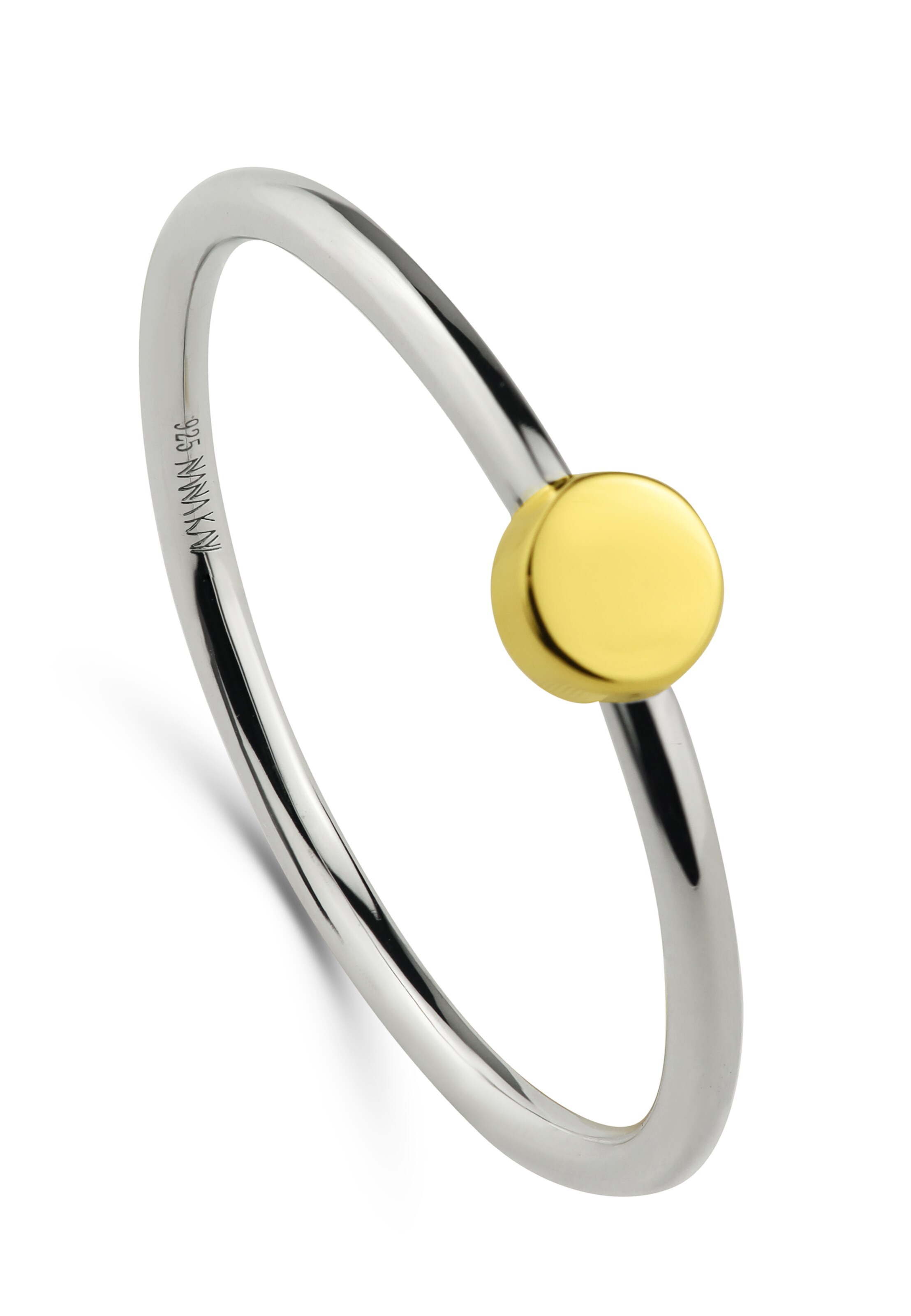 Nana Kay Ring 'Modern Aztec' in Silver: front
