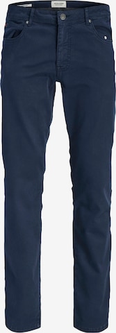 JACK & JONES Bukser 'JPSTClark Finn' i blå: forside