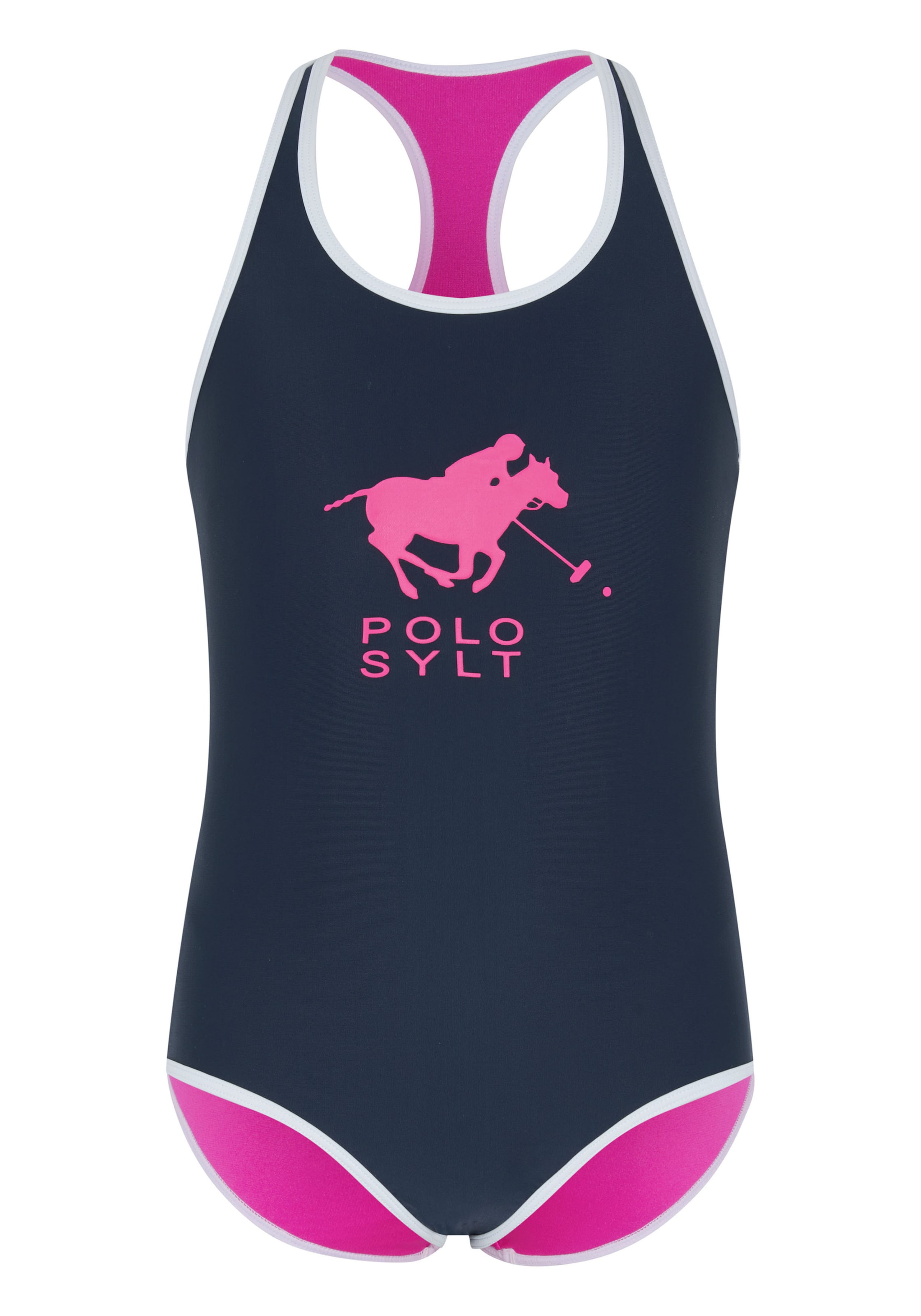 Polo Sylt Badeanzug in Blau: Vorderseite