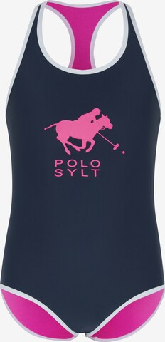 Polo Sylt Swimsuit in Blue: front