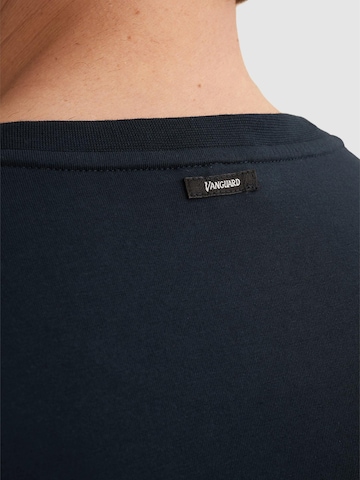 Maglietta 'T-shirt with badge' di VANGUARD in blu