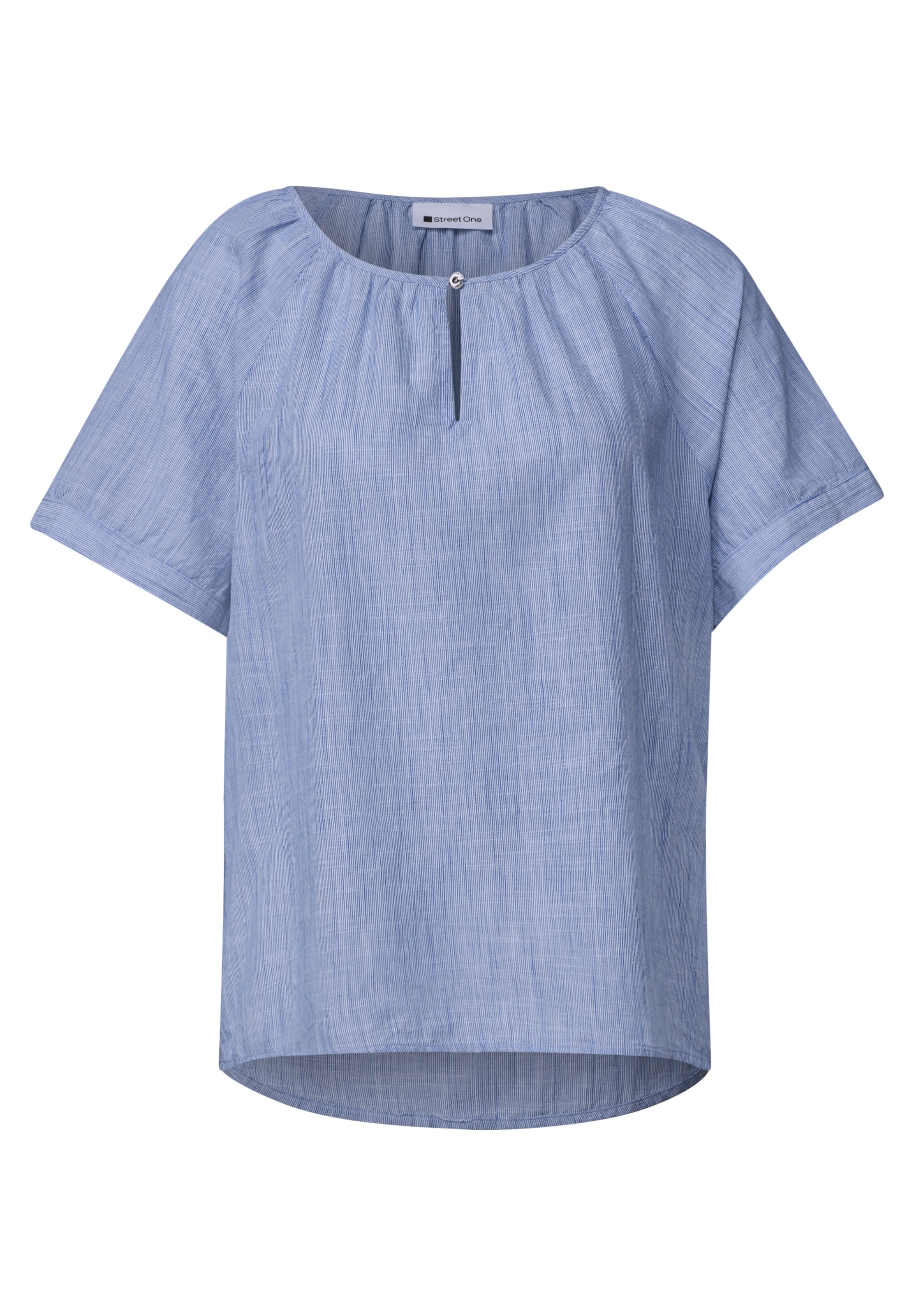 STREET ONE Blouse in Blue: front