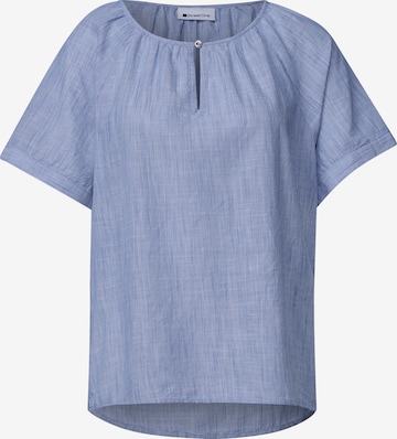 mėlyna STREET ONE Palaidinė 'Chambray': priekis