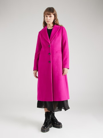 Manteau mi-saison COMMA en rose : devant