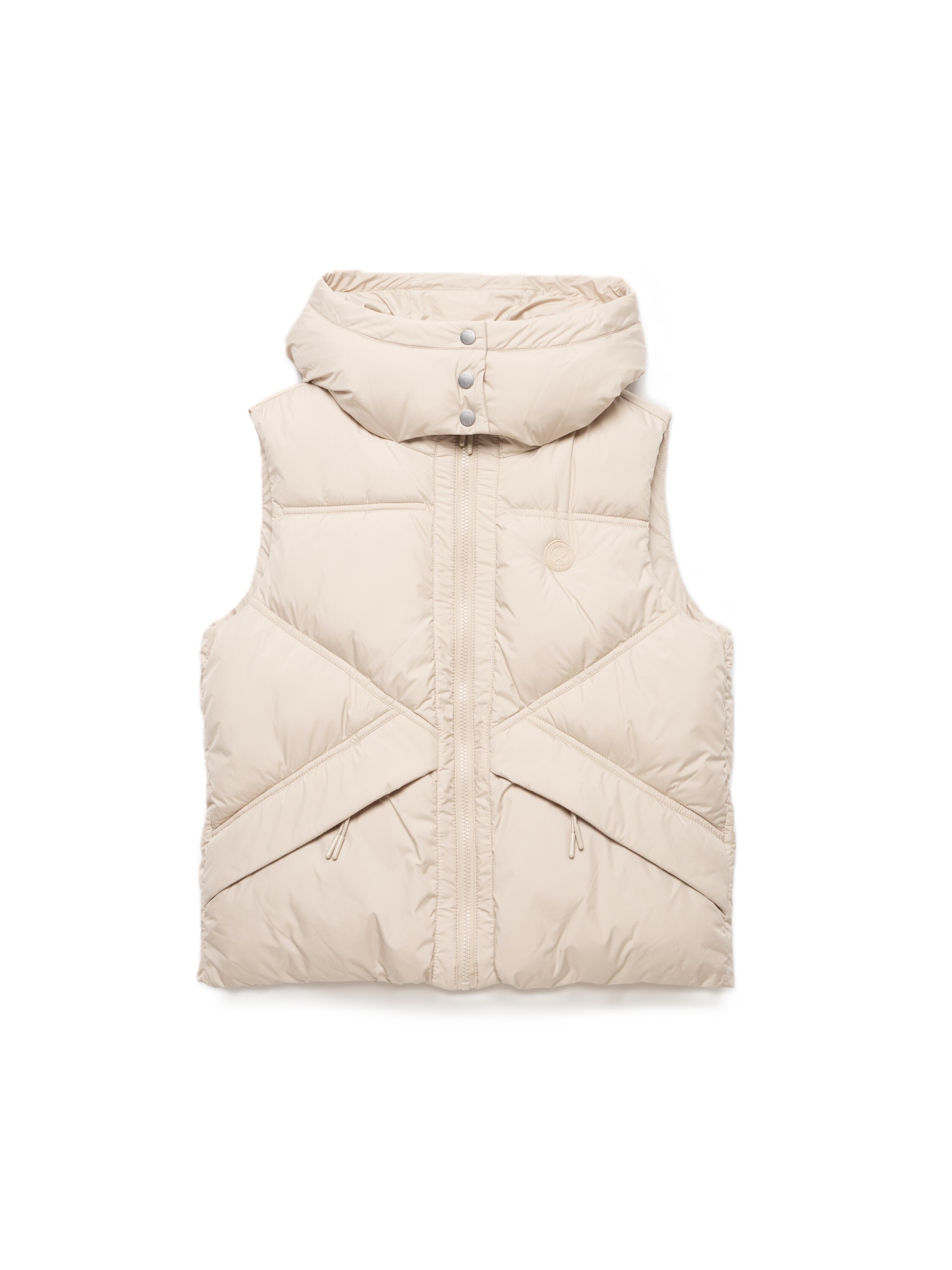 Gilet di BIG STAR in beige: frontale