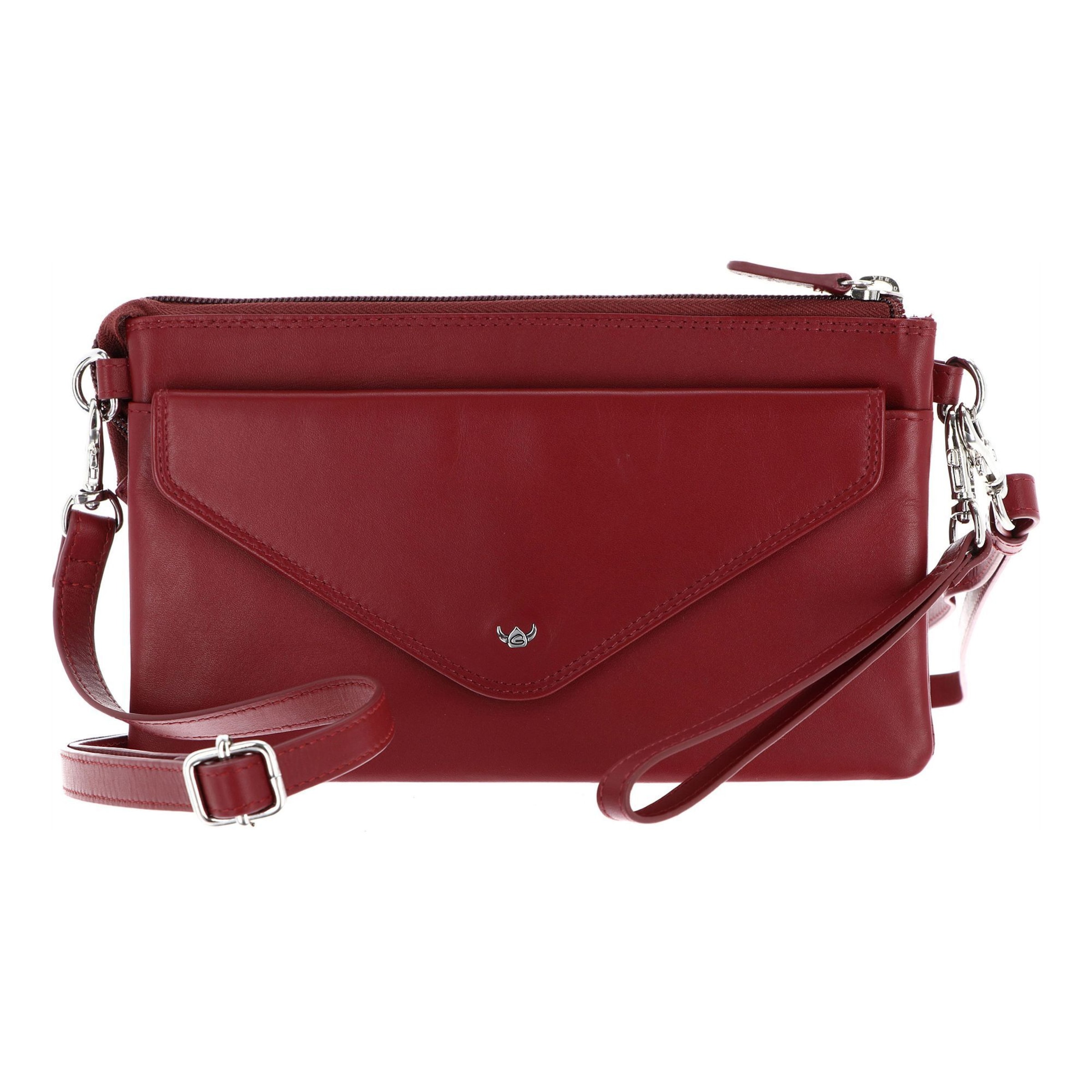 GOLDEN HEAD Clutch 'Polo ' in One Size in Red, Item view