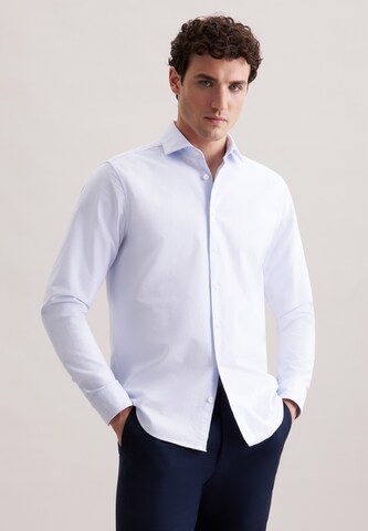 Coupe regular Chemise business 'Smart Casual' SEIDENSTICKER en blanc : devant