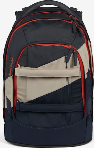 Satch Backpack 'Pack' in Blue: front