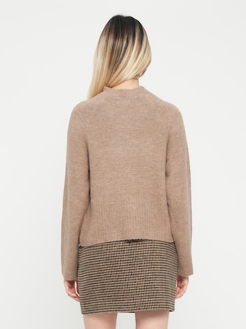 JDY Pullover 'JDYFRANCESCA' in Braun