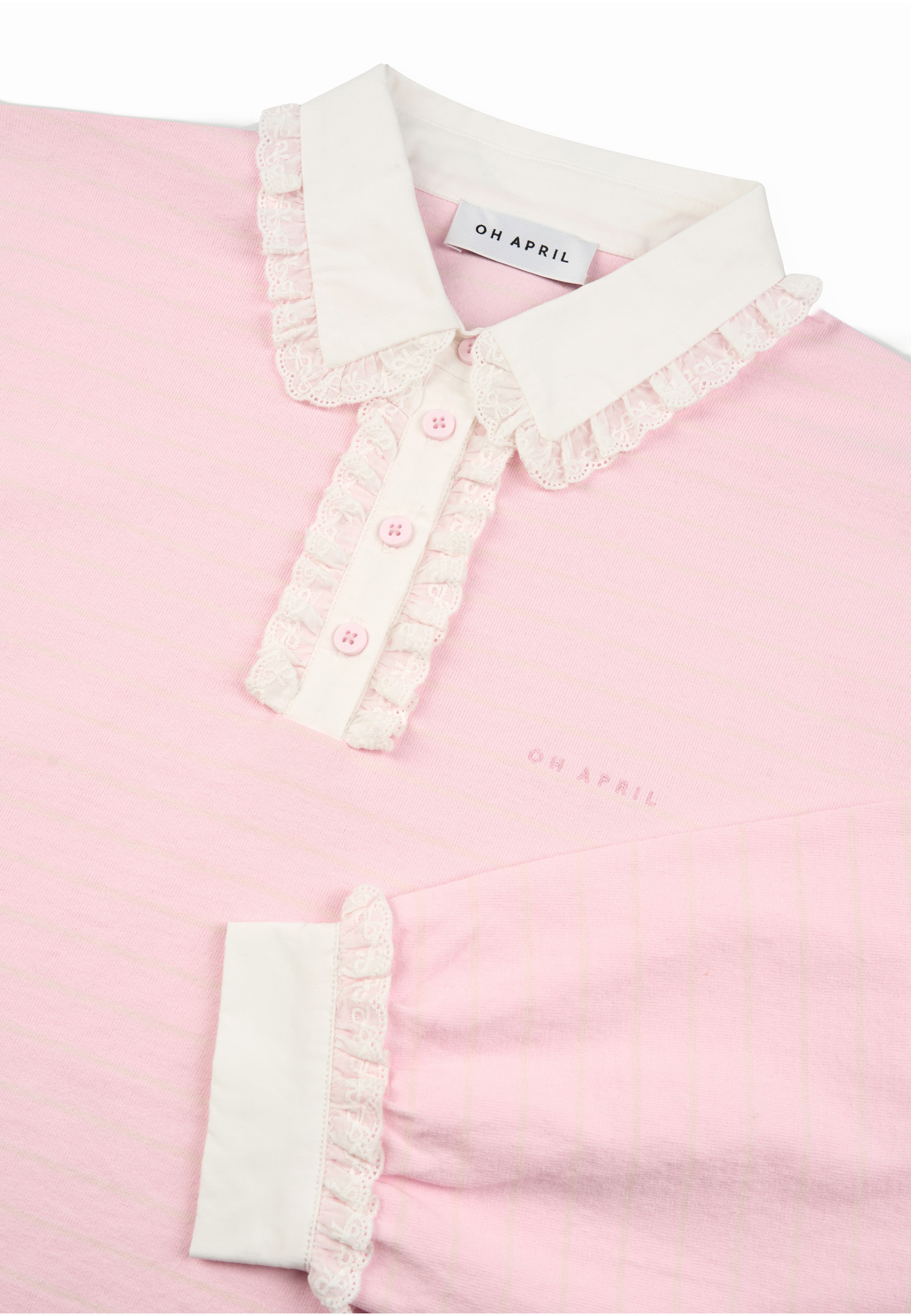 OH APRIL Shirt 'Jolina' in Roze