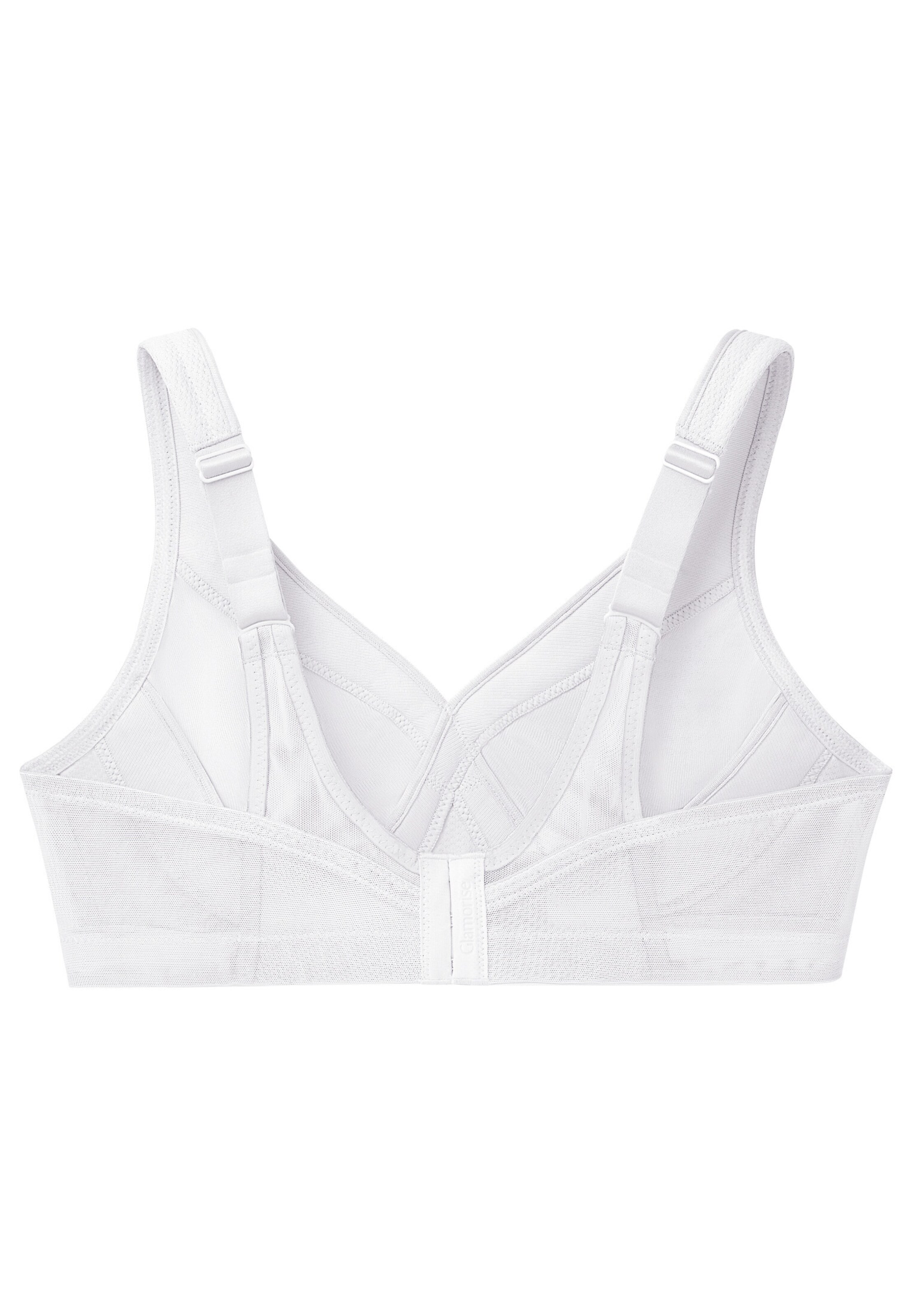 GLAMORISE Minimiser Bra in White