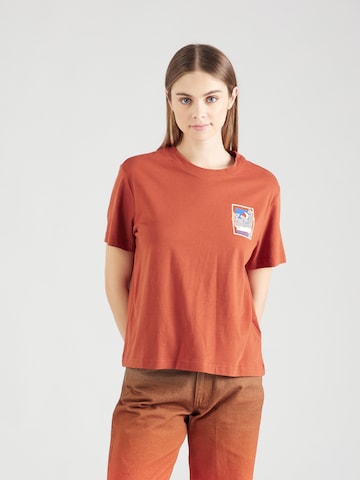 MUSTANG T-Shirt 'Alina' in Rot: predná strana