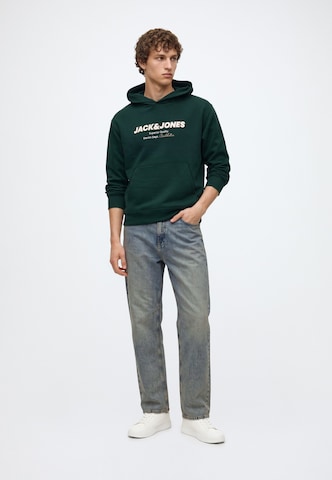 JACK & JONES Sweatshirt 'JJABBO' in Green