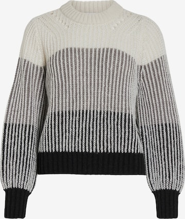 VILA Sweater 'Alina' in Grey: front