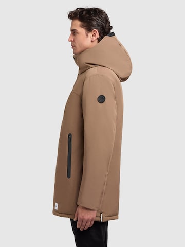 Parka invernale 'Kann' di khujo in marrone