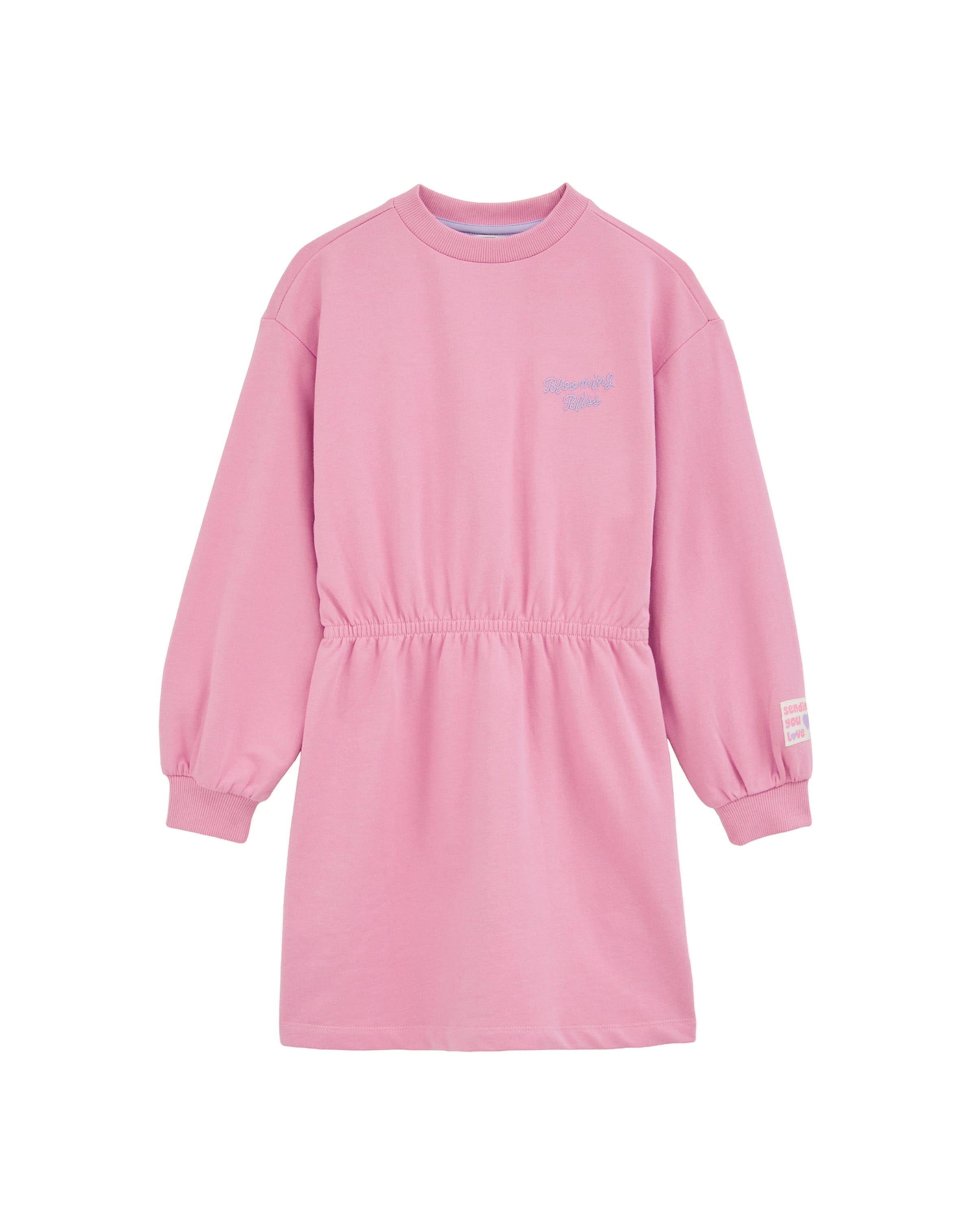 WE Fashion Obleka | roza barva: sprednja stran