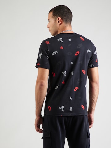Nike Sportswear Póló - fekete