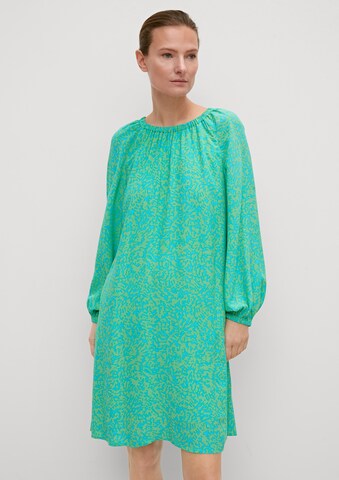 COMMA Kleid in Grün: Vorderseite