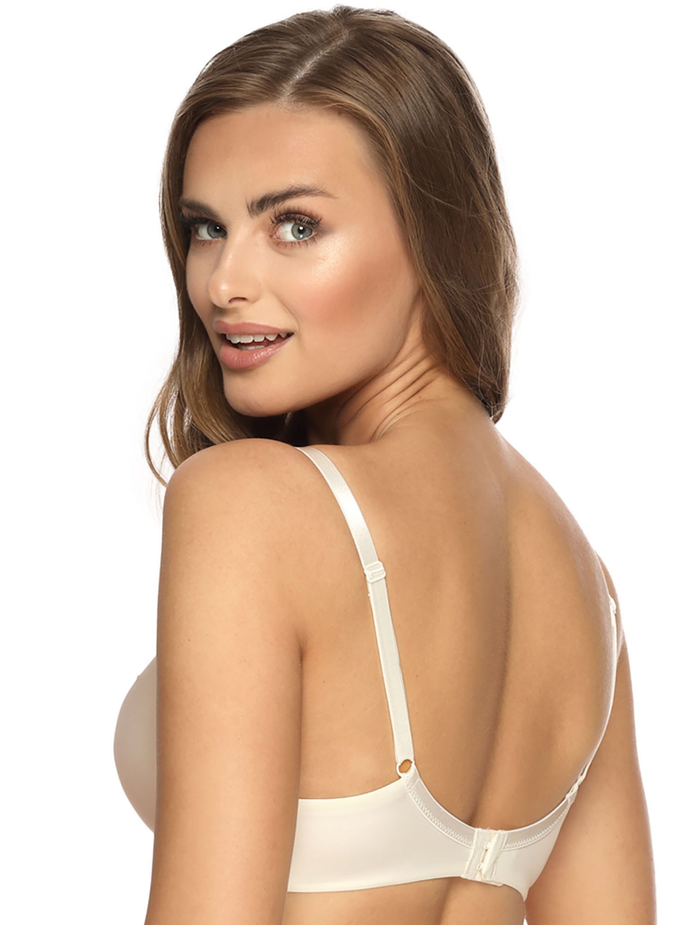 VIANIA T-shirt Bra 'Carola' in Beige