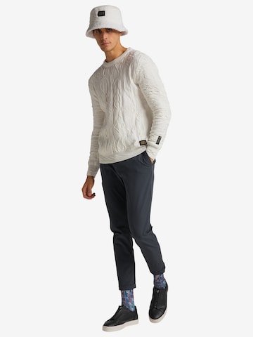 Carlo Colucci Pullover in Weiß