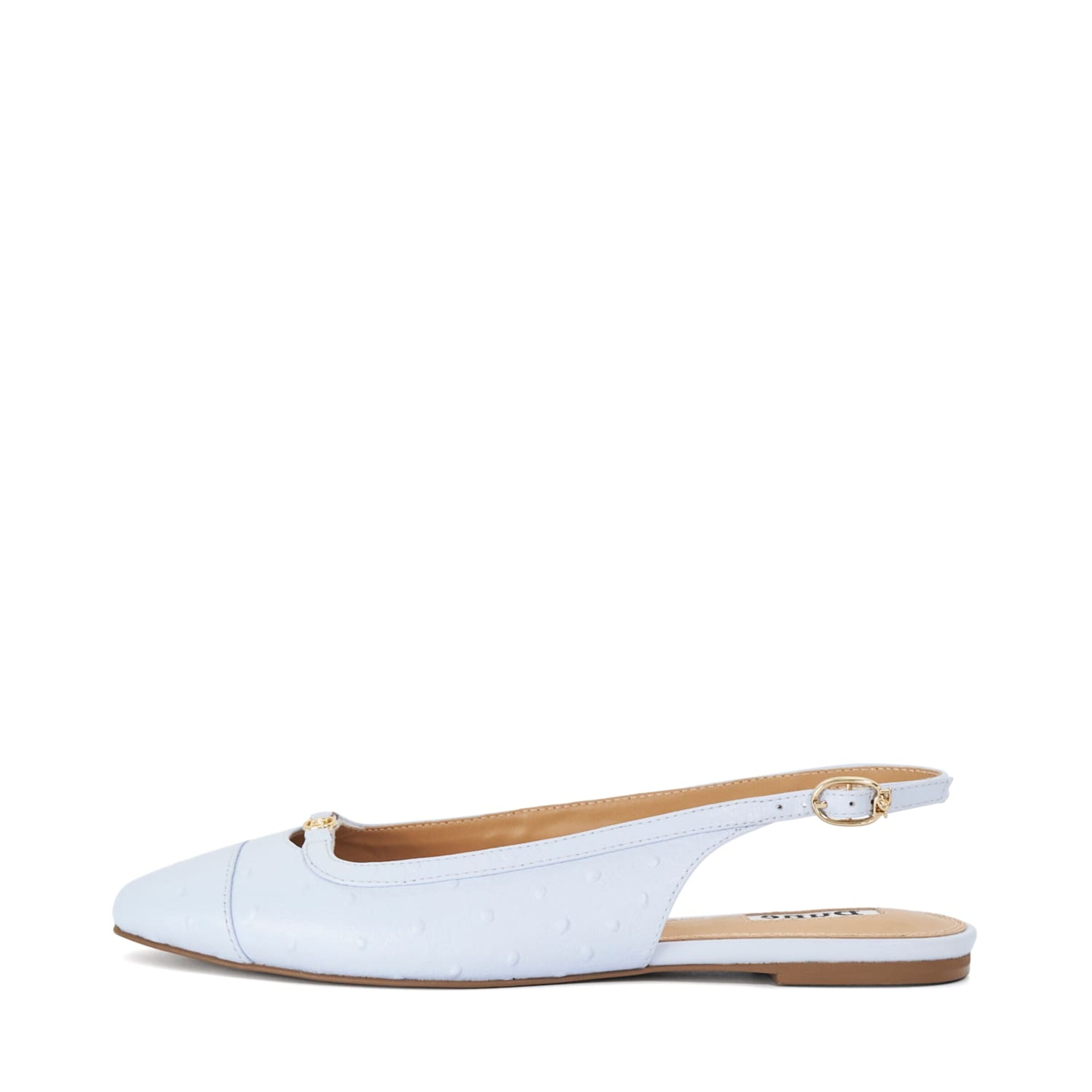 Ballerines à lanières Dune LONDON en bleu