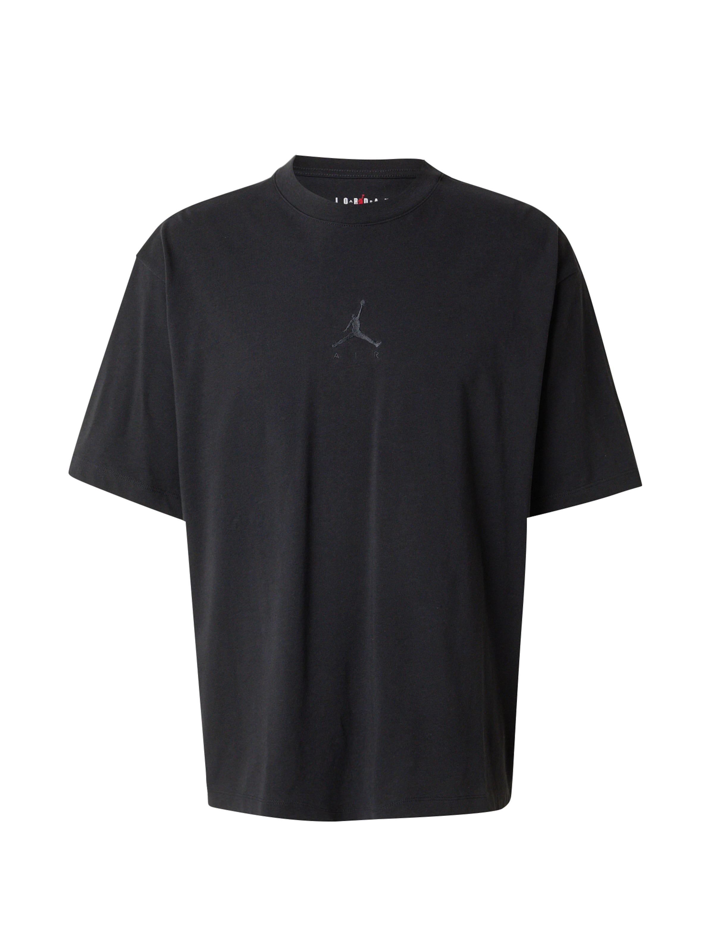 Jordan Μπλουζάκι 'ESS' σε μαύρο: μπροστά