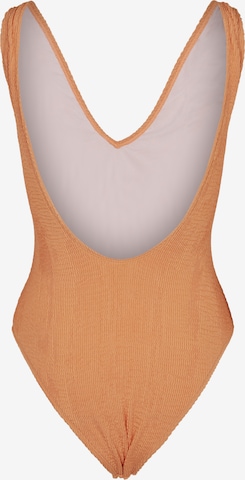 Urban Classics Triangle Swimsuit in Orange