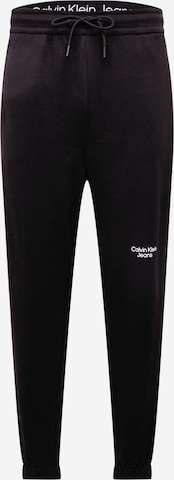 Calvin Klein Jeans Pants in Black: front