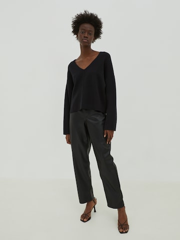 EDITED Regular Pants 'Casey' in Black