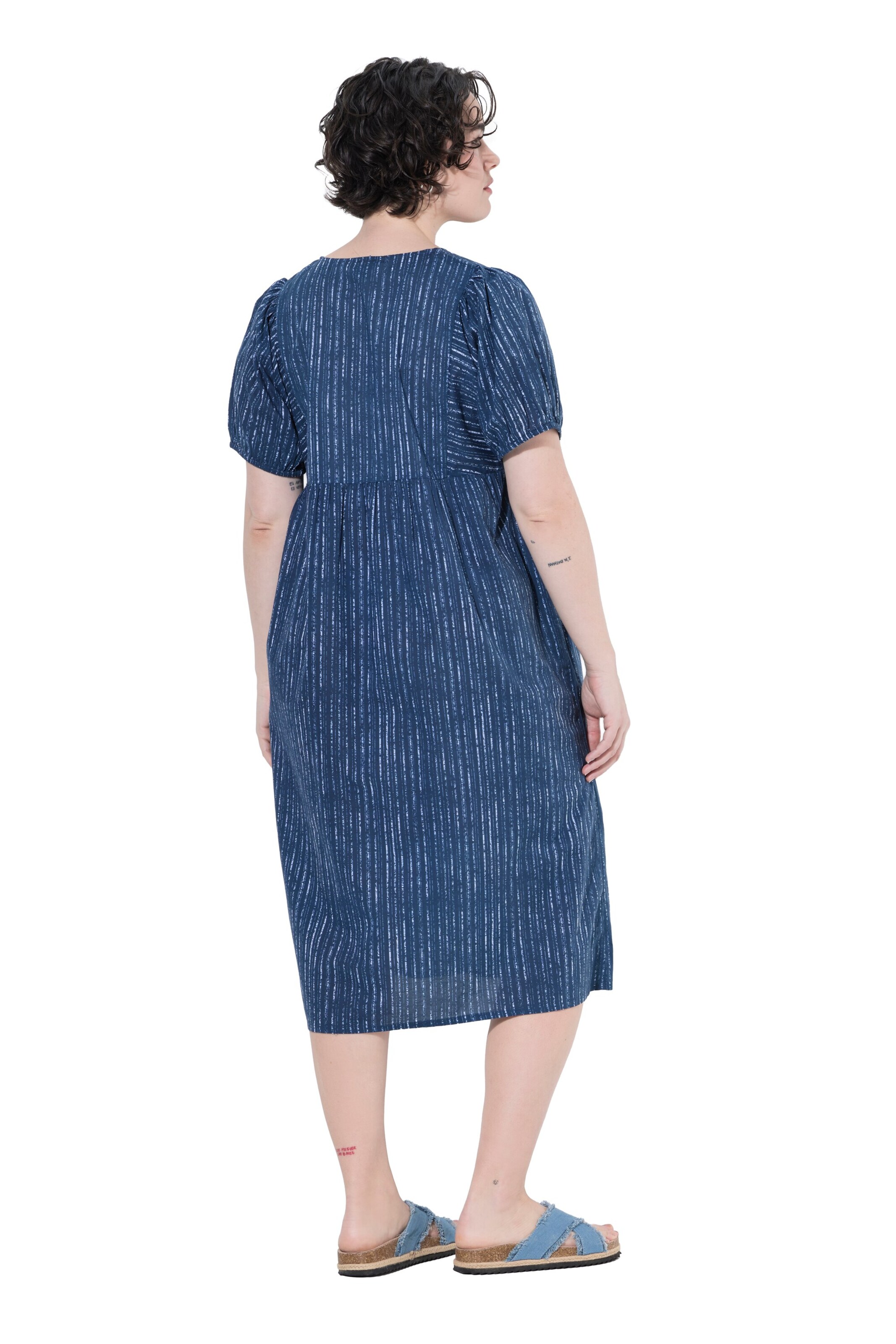 Ulla Popken Kleid in Blau