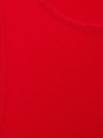 MANGO Knitted top 'MADRID' in Red
