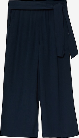 Wide Leg Pantalon s.Oliver en bleu : devant