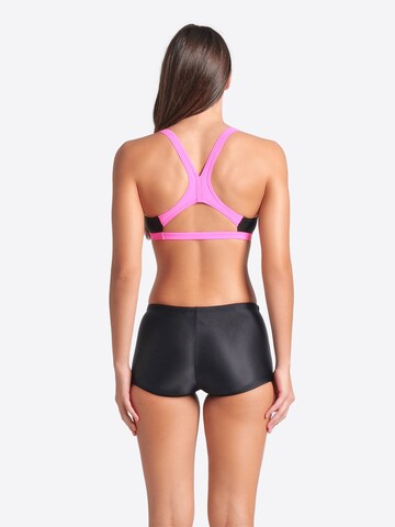 Bustier Bikini 'GRAPHIC' ARENA en noir