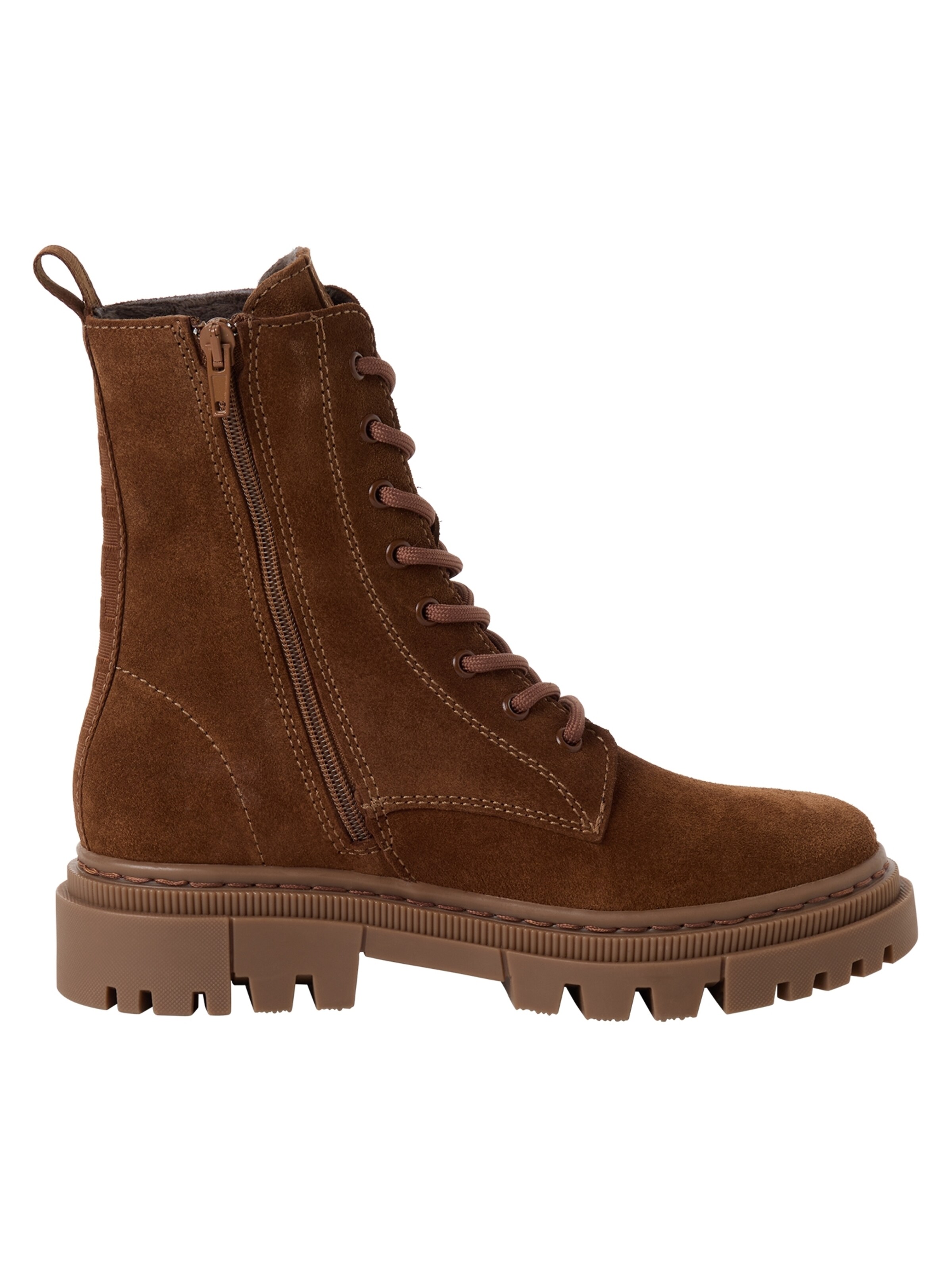 Bottines à lacets Tamaris en marron