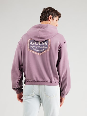 GUESS Originals - Sweatshirt em roxo