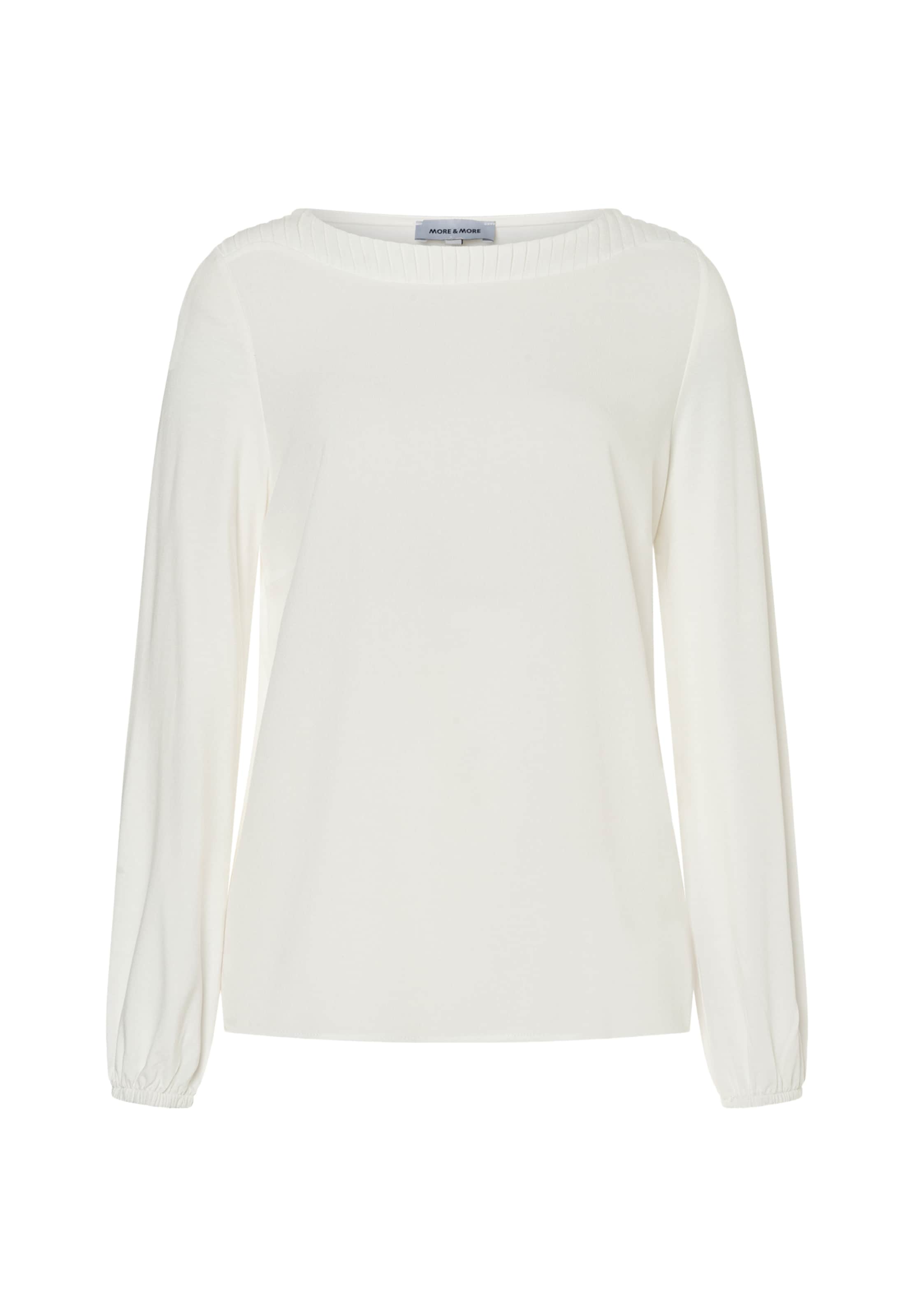 MORE & MORE Blouse in White: front