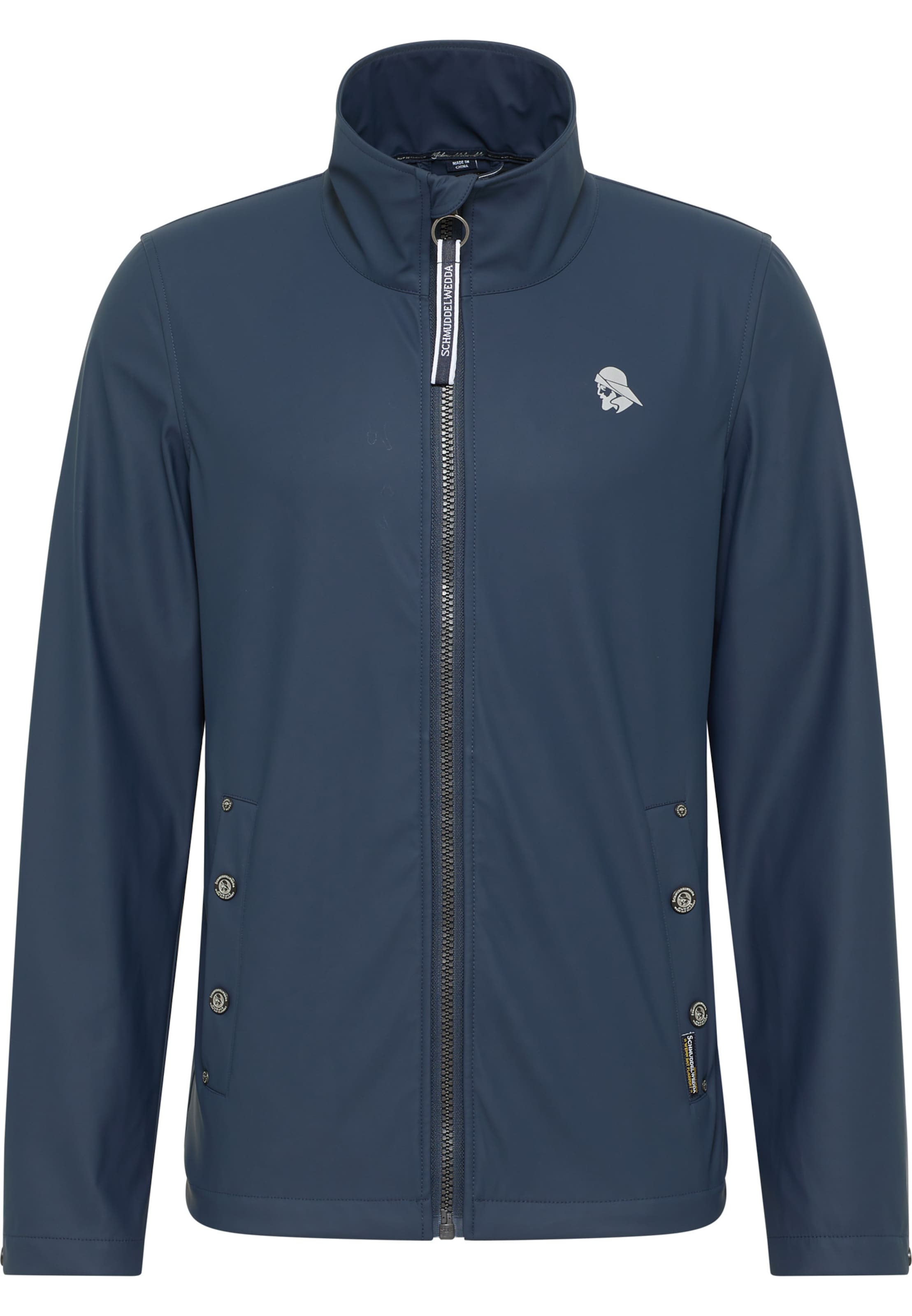 Schmuddelwedda Weatherproof jacket in Blue: front