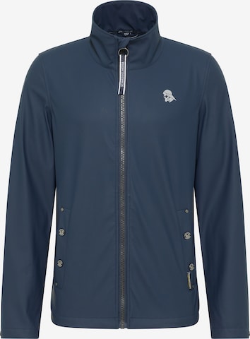 Schmuddelwedda Weatherproof jacket in Blue: front