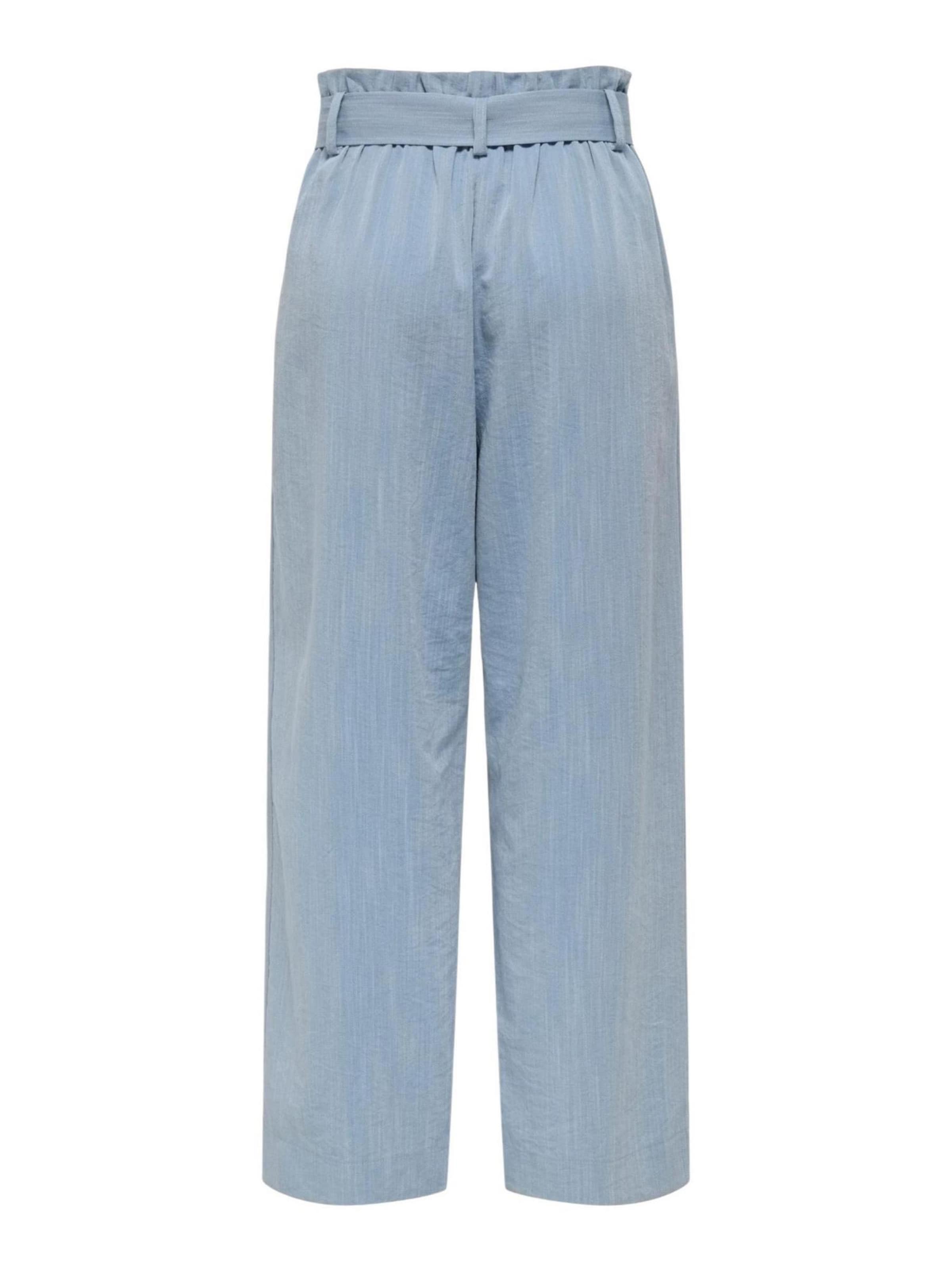 Wide leg Pantaloni 'Onlmarsa Solid Paperbag Wvn Noos 15269628' di ONLY in blu