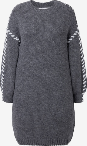 Robes en maille Studio Untold en gris : devant